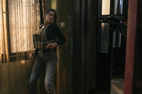 Rona-Lee Shimon as Eliza Perash with the Citizen Promaster Dive 36.5mm in The Terminal List: Dark Wolf (2025)