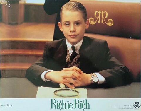 Macaulay Culkin as Richie Rich with the Breitling Chronomat in Richie Rich (1994)