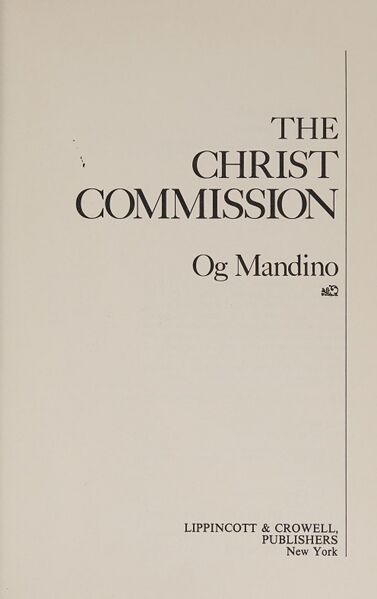 File:The Christ Commission (1980) poster.jpg
