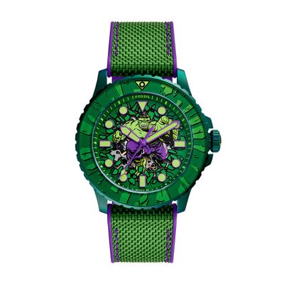 Product view of Fossil Marvel Hulk Watch Set