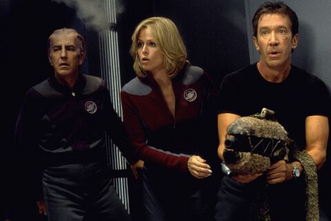 Tim Allen as Jason Nesmith with the Rolex Daytona 16520 in Galaxy Quest (1999)