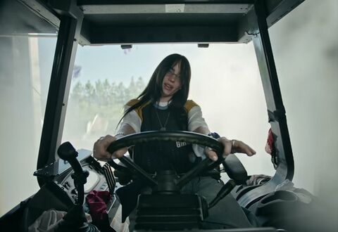 Billie Eilish as Herself with the Casio G-Shock in Guess (2024)