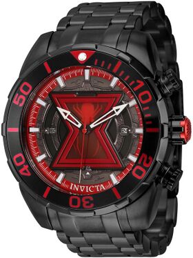 Invicta Marvel Black Widow Watch (Emblem)