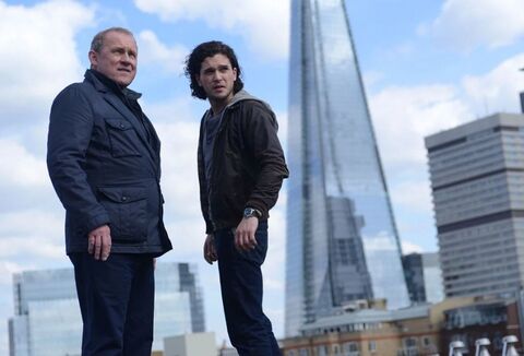 Kit Harington as Will Holloway with the Seiko Solar SNE095P2 in Spooks: The Greater Good (2015)