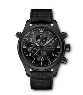 IWC Pilot's Watch Double Chronograph Top Gun Ceratanium IW371815