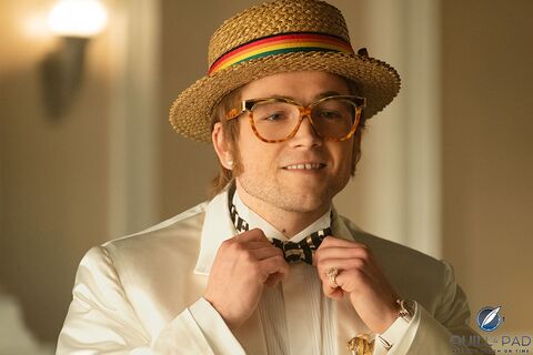 Taron Egerton as Elton John with the Chopard Imperiale in Rocketman (2019)