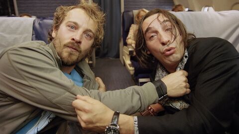 Jean Dujardin as Octave Parango with the Omega Speedmaster (unidentified model) in 99 Francs (2007)