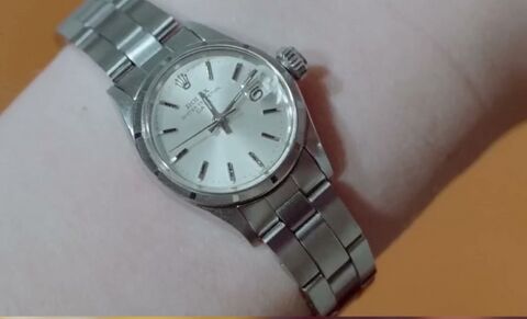 Annie Girardot as Muriel Bouchon with the Rolex Oyster Perpetual in La Vieille Fille (1972)