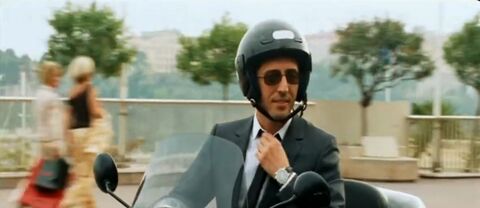 Gad Elmaleh as Jean with the Jaeger-LeCoultre Master Compressor Memovox in Priceless (2006)