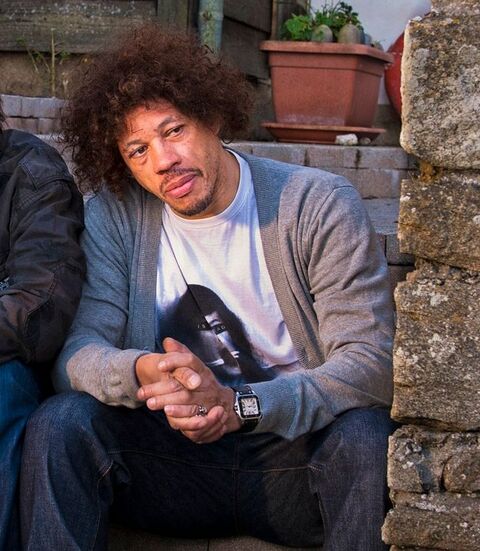 JoeyStarr with the Cartier Santos 100 in The Dream Team (2012)