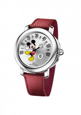 Gérald Genta Arena Retrograde Smile Mickey Mouse Disney