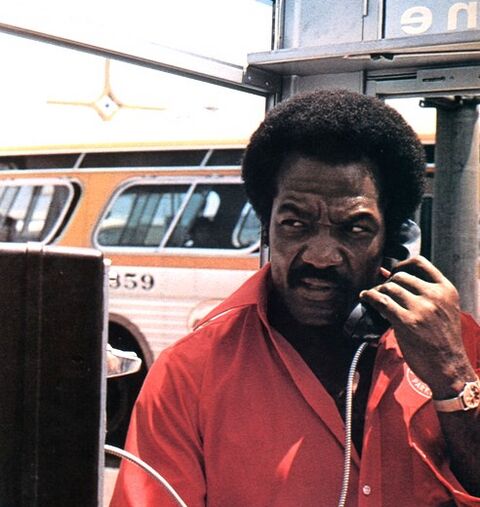 Herbert Jefferson Jr. with the Rolex GMT-Master 1675 in Black Gunn (1972)