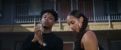21 Savage as Himself with the Patek Philippe Nautilus 5724G-001 in Show Me Love (Remix) (2019)