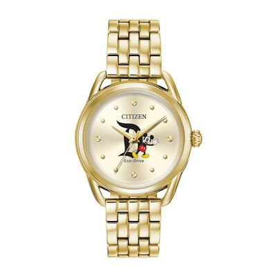 Product view of Citizen Disney Mickey Mouse Disneyland D Logo Watch