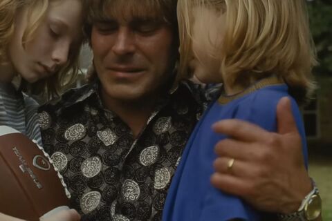 Zac Efron as Kevin Von Erich with the Rolex Datejust in The Iron Claw (2023)