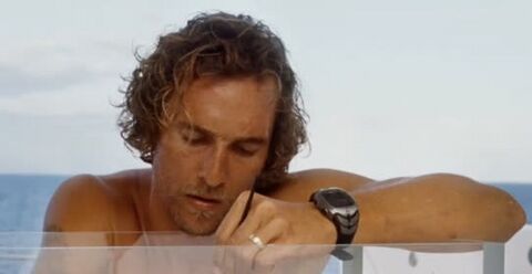 Matthew McConaughey as Finn with the Rip Curl Ultimate Oceansearch in Fool's Gold (2008)