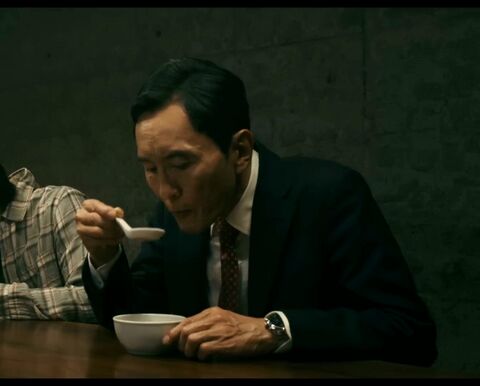 Yutaka Matsushige as Goro Inogashira with the TAG Heuer Carrera CBN2011.BA0642 in The Solitary Gourmet (2025)