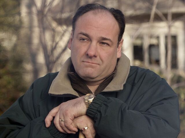 James Gandolfinias Tony Soprano with the Rolex Day-Date 18238 in The Sopranos (1999)