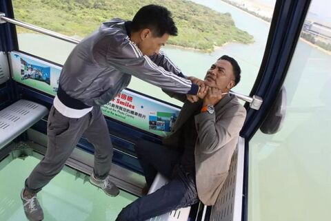 Simon Yam as George Lam with the Omega Seamaster PloProf in Nightfall (2012)