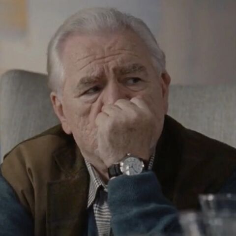 Brian Cox as Logan Roy with the Jaeger-LeCoultre Rendez-Vous in Succession (2018)