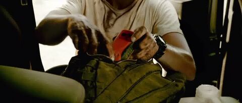 Jeremy Irvine as Ben with the Casio Pro Trek PAG240-1 in Beyond The Reach (2014)