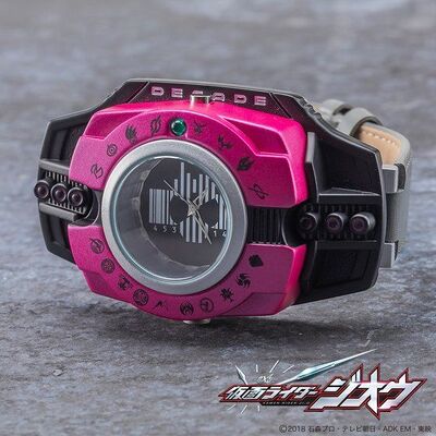 Product view of Bandai Kamen Rider Zi-O Neo Decadriver Henshin! Watch