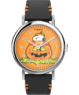 Timex Peanuts Pumpkin Dial Watch