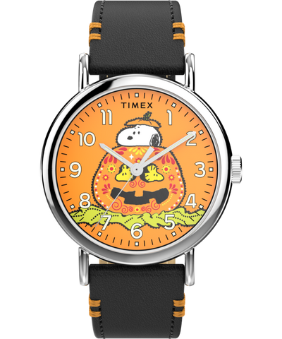 Product view of Timex Peanuts Pumpkin Dial Watch