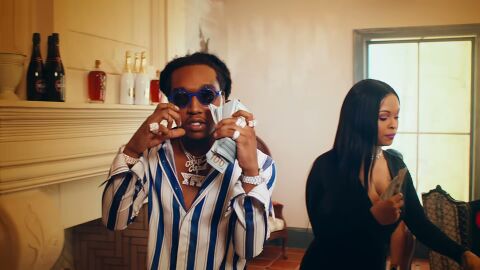 Takeoff as Himself with the Patek Philippe Nautilus 5719/10G in I Get the Bag (2017)